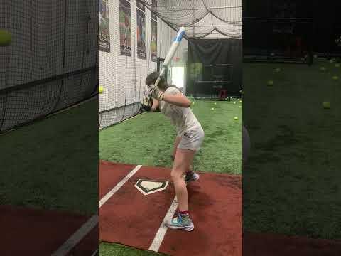 Video of Giselle Batting Practice