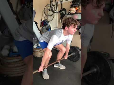 Video of Weight work