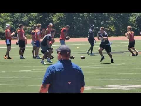 Video of Davidson College/Virginia Tech Football Camp Highlights 