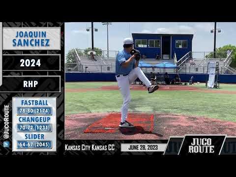 Video of Joaquin Sanchez KCKCC Showcase