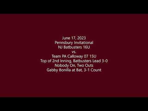 Video of HR Team PA Calloway 07 15U 6-17-23