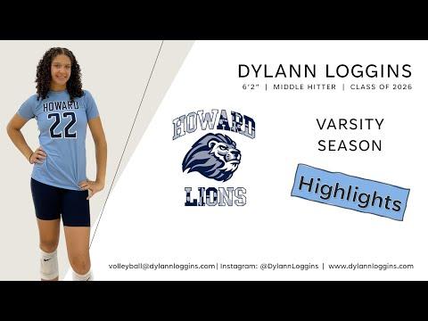 Video of 2023 Varsity Highlights - Dylann Loggins - Middle - 2026