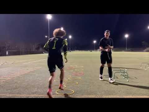 Video of Isaac Long 2021 Goalkeeper Training Sessions