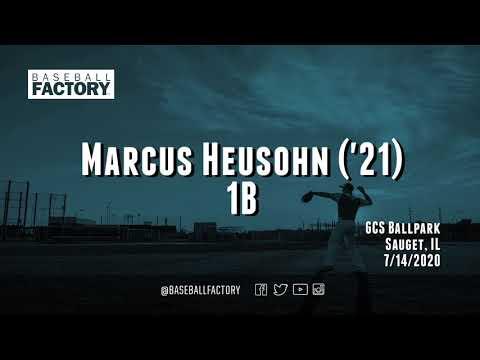 Video of Marcus Heusohn Baseball Factory Showcase