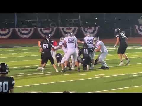 Video of WILLEM (OL, 63) KNOCKS OVER 11. PROTECTING RB (10)