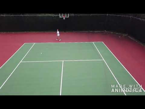 Video of Catherine M - Tennis Practice Video