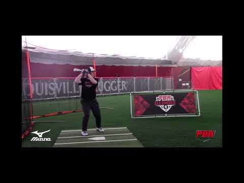 Video of Catching and hitting clip 