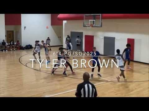 Video of Tyler Brown - 6'4 SG Class 2025 