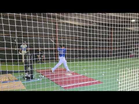 Video of Stephen F Austin camp  (10-16-21) Batting practice evaluation