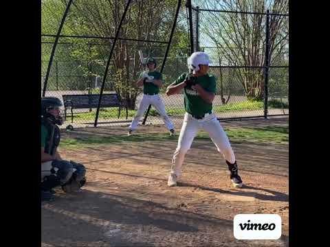 Video of Etan Rosario 3B/SS 2025 MD Jackson-ReedHigh school 2 year Varsity Baseball