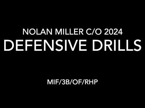 Video of Nolan Miller Defensive Drills