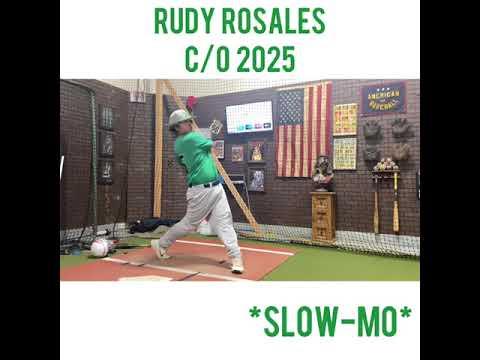 Video of Rudy Rosales Baseball Hitting Video c/o 2025