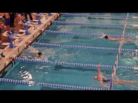 Video of 200 IM (Lane 5): Shoreview Marlins at Superior Meet on 1-20-24