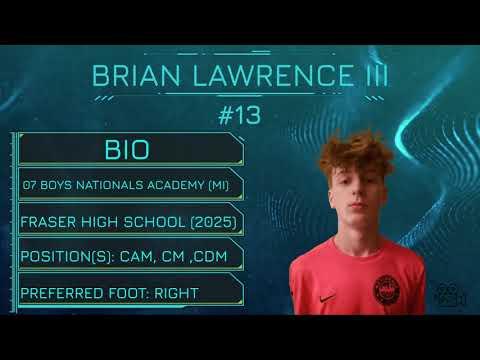 Video of Brian Lawrence III highlight video