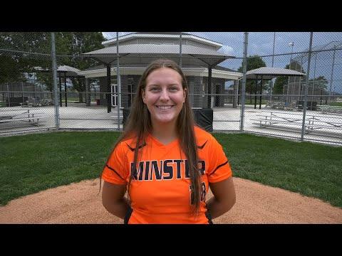 Video of Hannah Oldiges - Junior Year Highlights -  2023 Minster High School