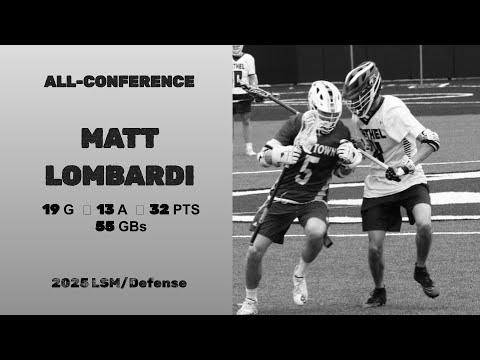 Video of Matt Lombardi ‘25 LSM Spring Lacrosse Highlights 2023