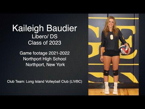 Video of Kaileigh Baudier • Libero/DS • Class of 2023