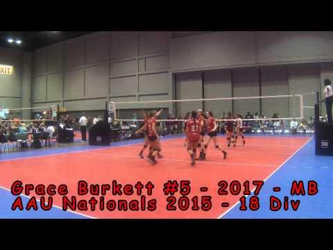 Video of Blocking AAU Nationals 2015