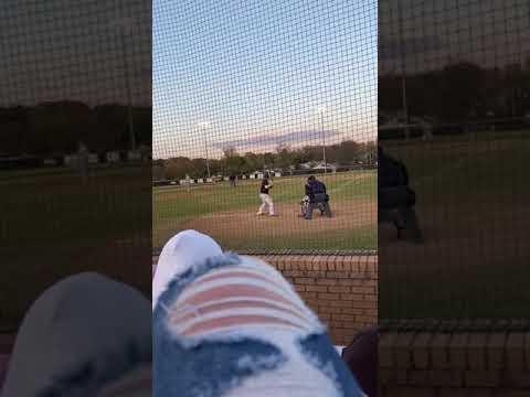 Video of Double off centerfield fence