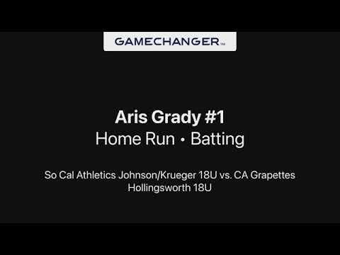 Video of Aris Grady HR