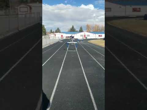 Video of Spring 2020 hurdle practice 