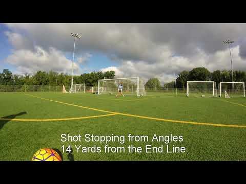 Video of Katie Wockley Goalkeeper training video