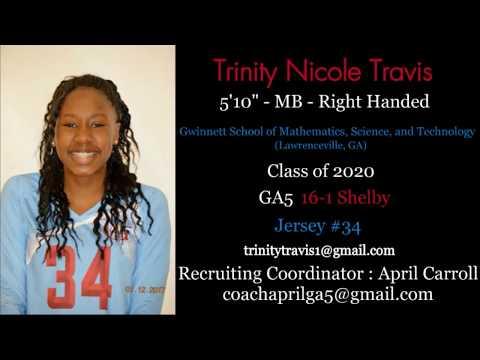 Video of Trinity Travis GA5 Volleyball Highlights