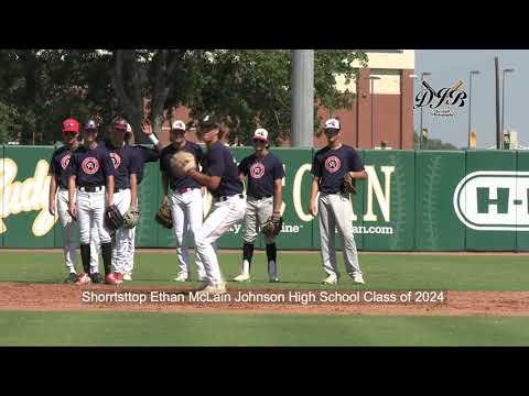 Video of Position work on Shortstop Ethan McLain Johnson High School (2024)- Area Code Baseball tryouts