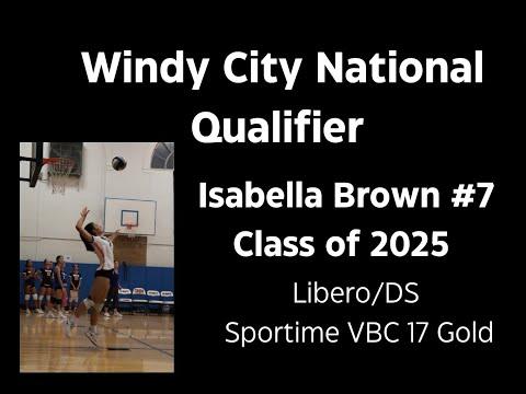 Video of Windy City national Qualifier 