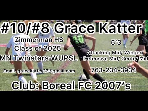 Video of Grace Katter 2023-24 Winter Soccer Highlights