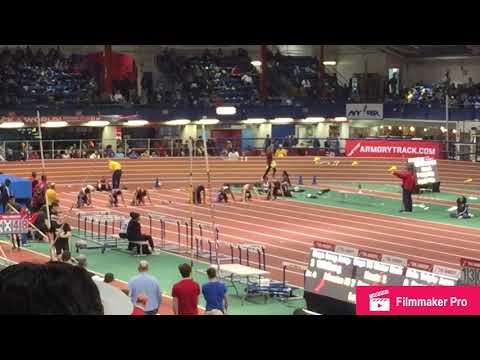 Video of Dede Smith 55m dash (6.51) at 85th Eastern States Championships