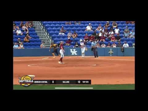 Video of State Tournament at Bat 8th Grade Year