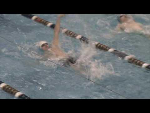 Video of Ryan Lawson 200 Backstroke at Pitt 12/18/16