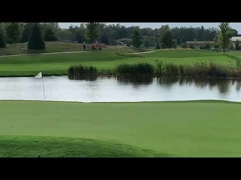 Video of Brooks Cluver chip from tall grass