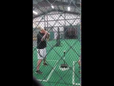 Video of Zachary Marks Hitting off Tee 12/2014