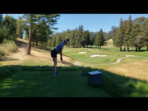 Video of June 2, 2021 9i 147 yard par 3 within 12 feet