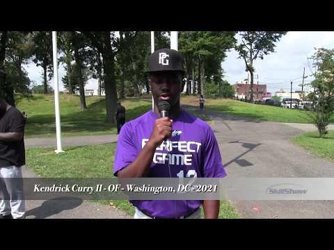 Video of Kendrick Curry II--OF--Washington, DC 2021