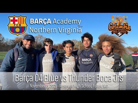 Video of COLUMBIA FALL CLASSIC  Barca 04 vs Thunder Boca Jrs