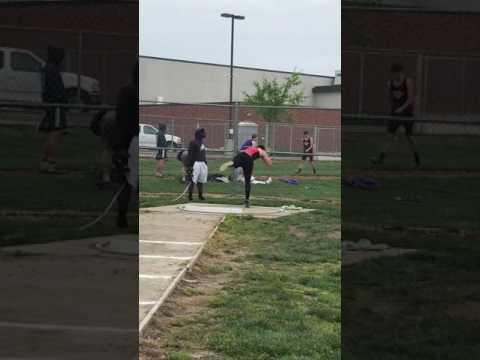 Video of 45' throw