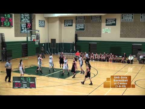 Video of 2015 game vs Canton - 12 pts, 14 rbs