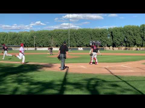 Video of Izayah Alvarez - 2 RBI Double vs San Diego City 3/7/2019 