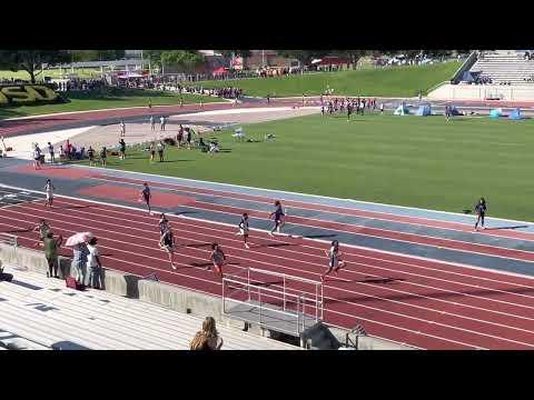 Video of CIF Central Section Masters - 4x100m anchor