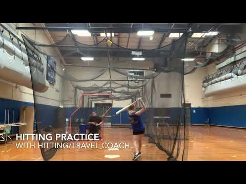 Video of Hitting July 30th 2021 - Madison Doherty