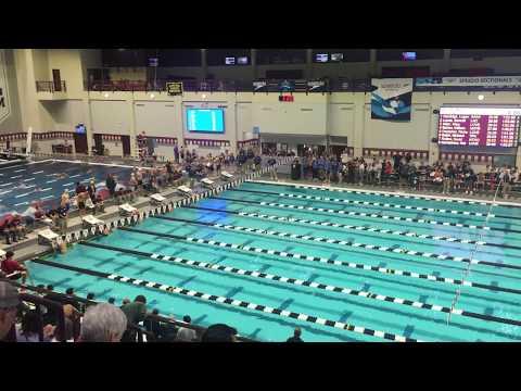 Video of Carson Brockette 200 Back 2018 Short Course Sectionals