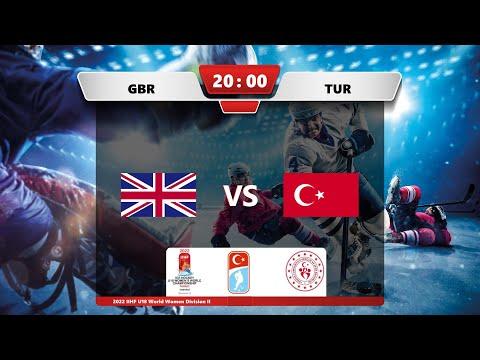 Video of GBR - TUR | 2022 IIHF Ice Hockey U18 Women's World Championship Division II 