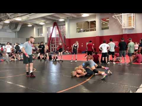 Video of Western Colorado University Crimson Team Duals 2022