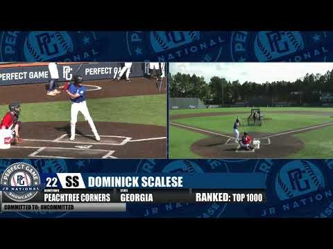 Video of Dominick Scalese - 2023 Hitting June 14-28 2021 (In game & PG Jr National)