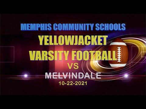 Video of MEMPHIS HS VARSITY FOOTBALL VS MELVINDALE (10-22-2021)