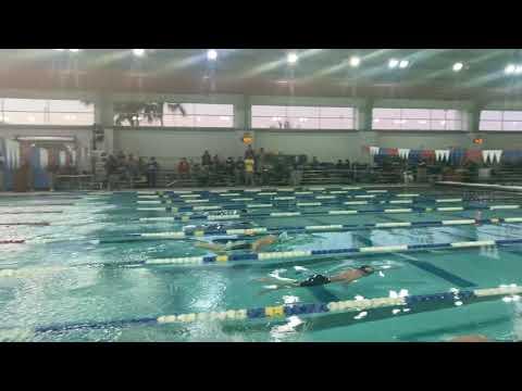 Video of 100 yard freestyle 
