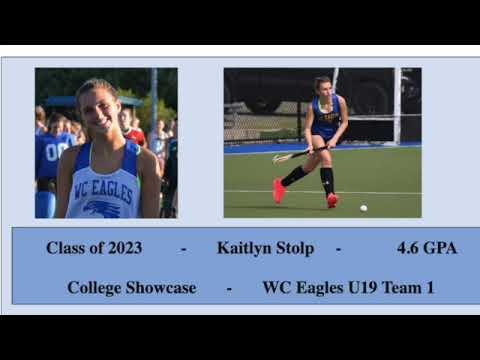Video of Kaitlyn Stolp College Showcase Highlights 4.19.21